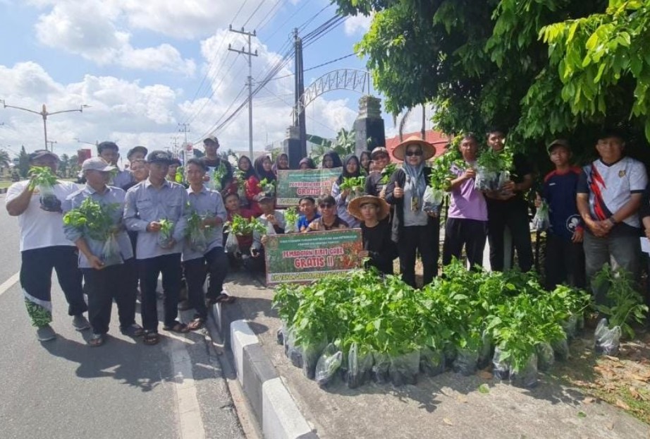 Kalteng Bagikan Bibit Cabai Gratis, Dorong Ketahanan Pangan Rumah Tangga