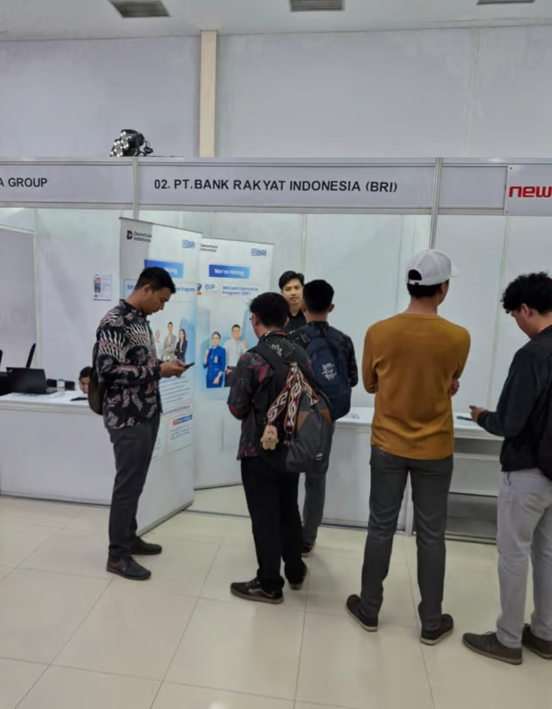 Kesempatan berkarir di BRI: BRI Region 6/Jakarta 1 Berpartisipasi dalam Job Fair Jakarta 