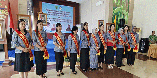 Ny Misnawati Kukuhkan Pokja dan Bunda PAUD 10 Kecamatan