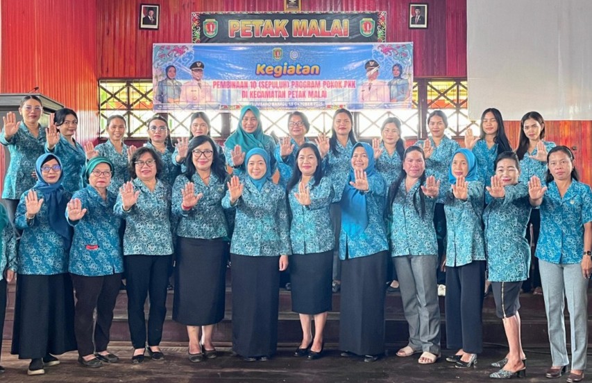 TP-PKK Katingan Perkuat Pembinaan Kader di Petak Malai