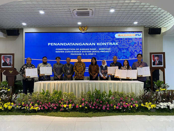 PTPP Dukung Ketahanan Air Nasional Lewat Proyek Karian–Serpong Paket 2