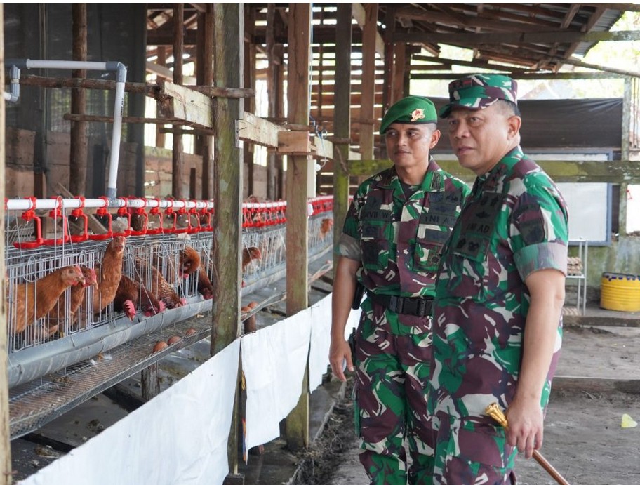 Pangdam XXII Tinjau Pembangunan Batalyon TP di Palangka Raya dan Katingan