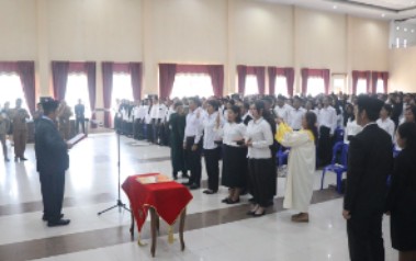 Bupati Katingan Lantik PPPK Tahap Kedua, Dorong Profesionalisme ASN