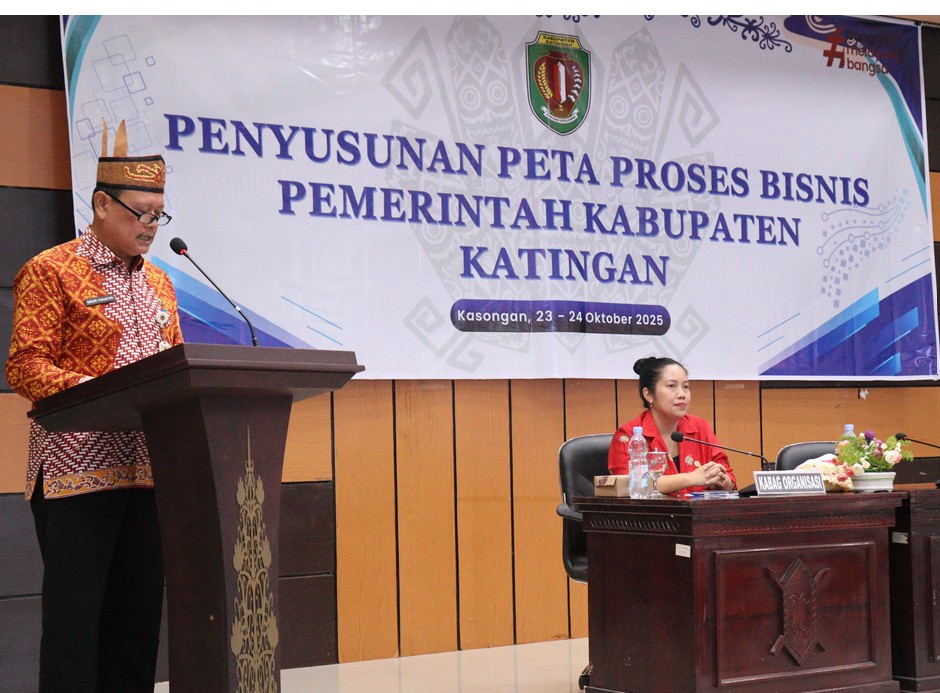 Katingan Susun Peta Proses Bisnis untuk Perkuat Layanan Publik