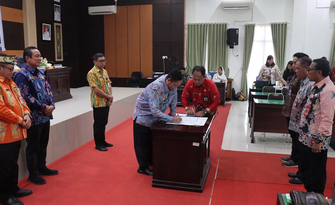 Pemkab Katingan Teken Piagam Audit Intern, Tegaskan Komitmen Akuntabilitas