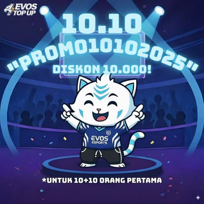 Oktober Penuh Kejutan: Promo dan Hadiah Menarik dari EVOS Top Up!