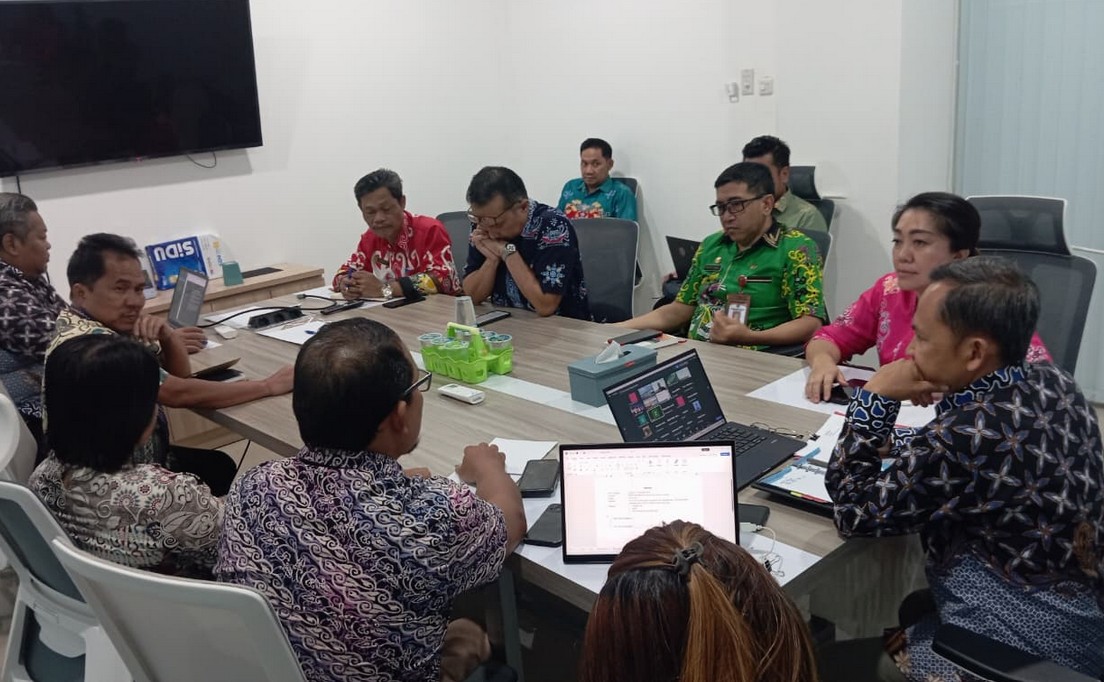 RSUD Mas Amsyar Bahas Transparansi Anggaran di BPKP Kalteng