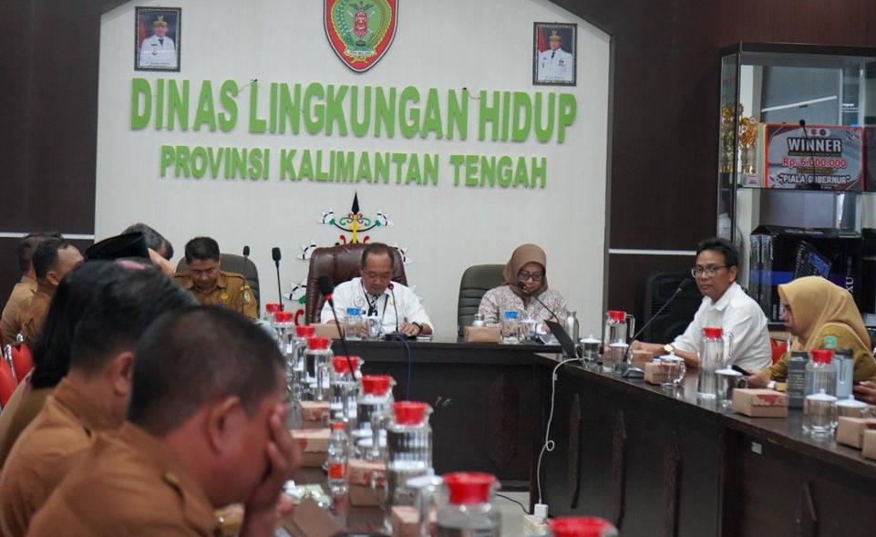 DLH Kalteng Gelar Rakor Penilaian ADIPURA, Fokus pada Pengelolaan Sampah