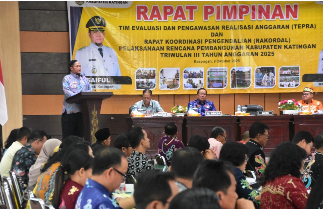 Katingan Evaluasi Pembangunan Triwulan III, Fokus pada Dampak Nyata