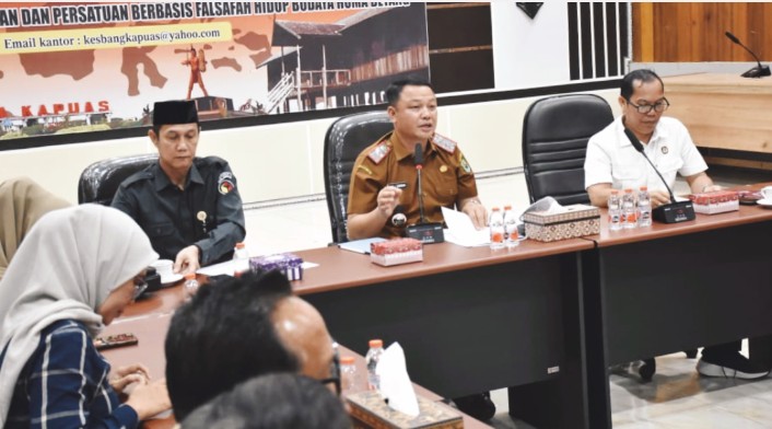 Sekda Kapuas Pimpin Rapat Pembentukan Pokja Pendidikan Politik Terpadu