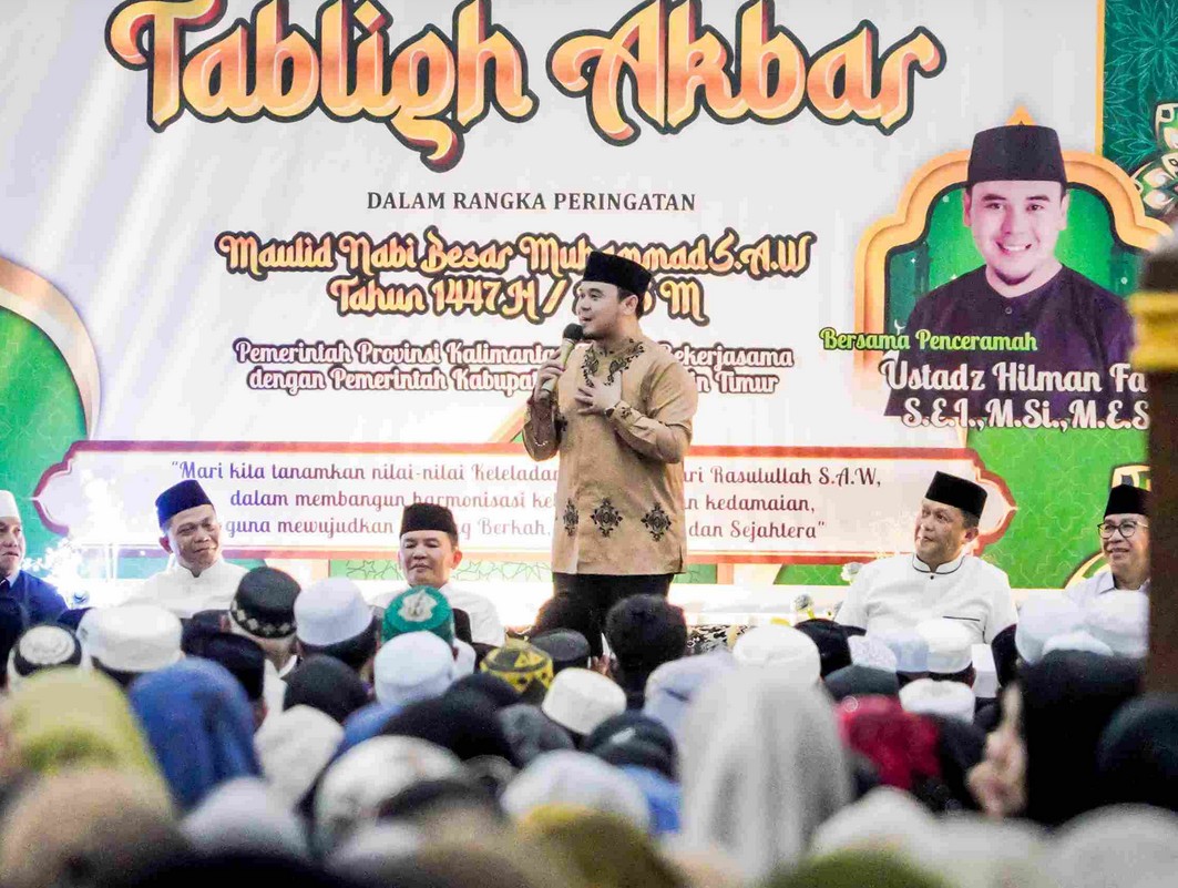 Gubernur Kalteng Hadiri Tabligh Akbar Maulid Nabi di Kotim