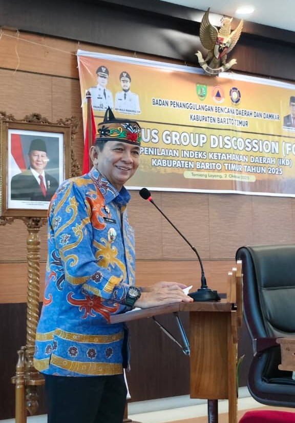 Bupati Yamin Sebut IKD Jadi Tolak Ukur Ketangguhan Barito Timur