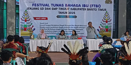 Festival Tunas Bahasa Ibu Barito Timur Hidupkan Bahasa Daerah di Kalangan Pelajar