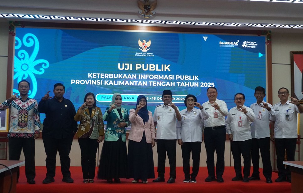 Katingan Paparkan Inovasi Keterbukaan Informasi di Uji Publik KIP 2025
