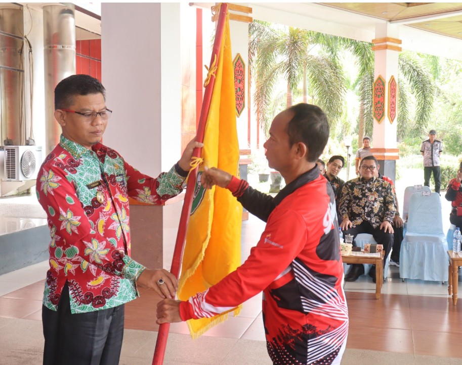 Firdaus Melepas Kontingen Taekwondo di Ajang POPNAS XVII 2025