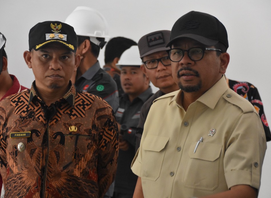 Muhammad Qodari Tinjau Lokasi SMA Garuda dan Sekolah Rakyat di Katingan
