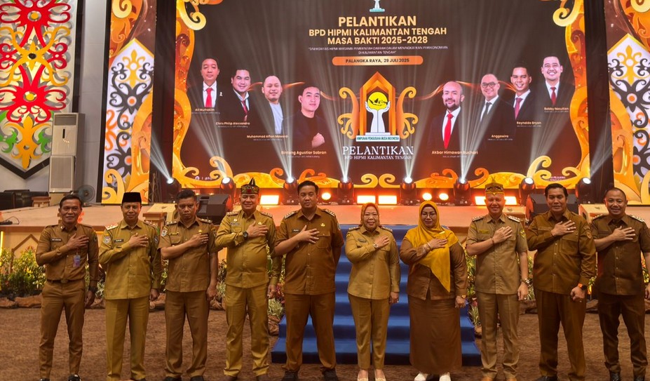 HIPMI Kalteng Resmi Dilantik, Dorong Inovasi dan Sinergi Ekonomi Daerah