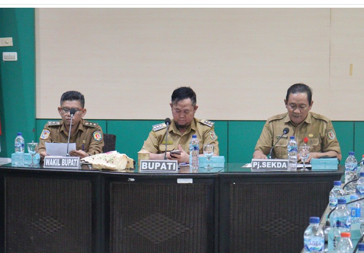 Pemkab Katingan Matangkan Strategi APBD 2026 Lewat Rapat Koordinasi