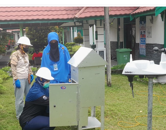 RSUD Kasongan Awasi Kualitas Udara Rumah Sakit