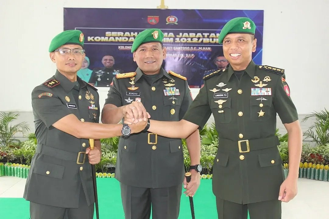 Letkol Muhammad Edi Resmi Jabat Dandim 1012 Buntok