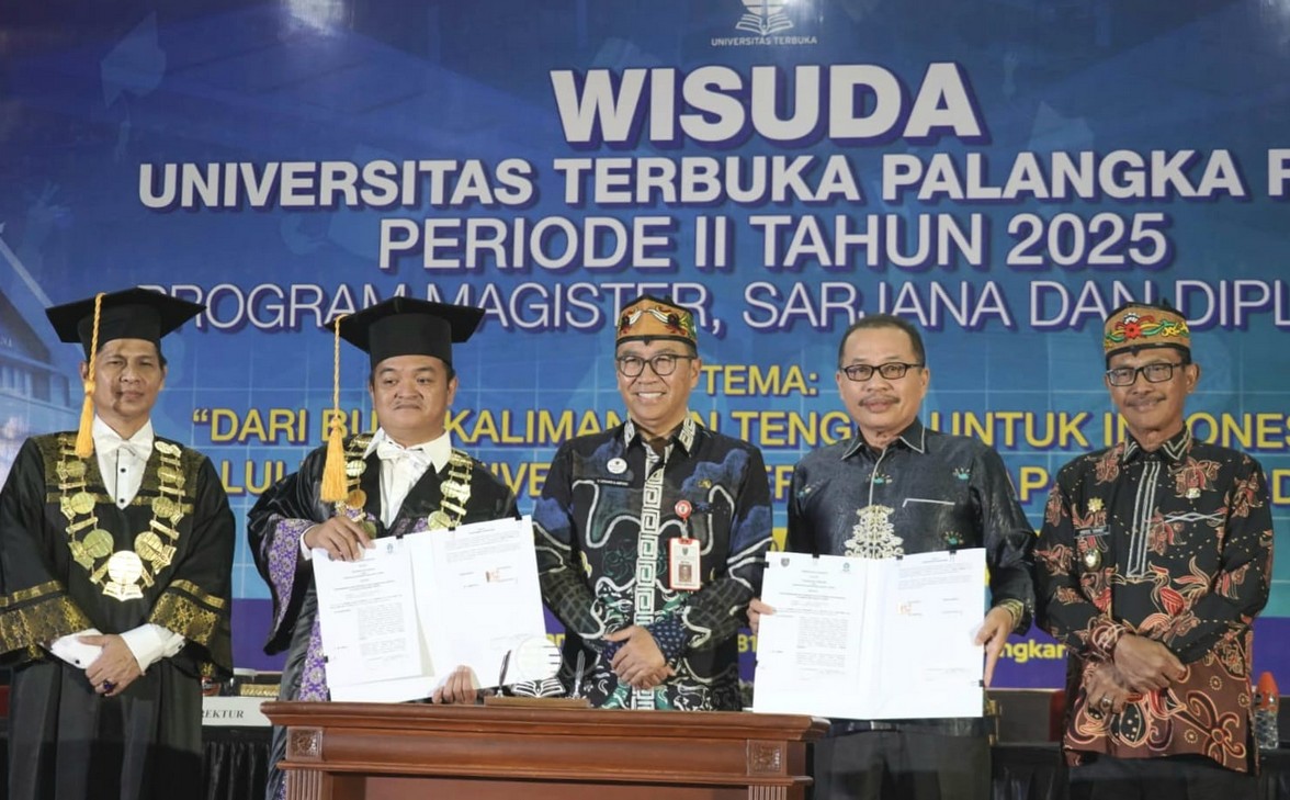 Pemprov Kalteng Dukung Wisuda UT Palangka Raya