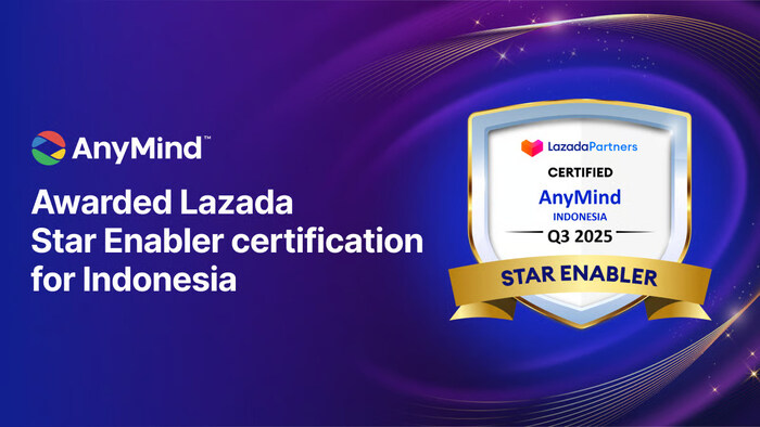 AnyMind Group raih sertifikasi Lazada Star Enabler untuk pasar Indonesia