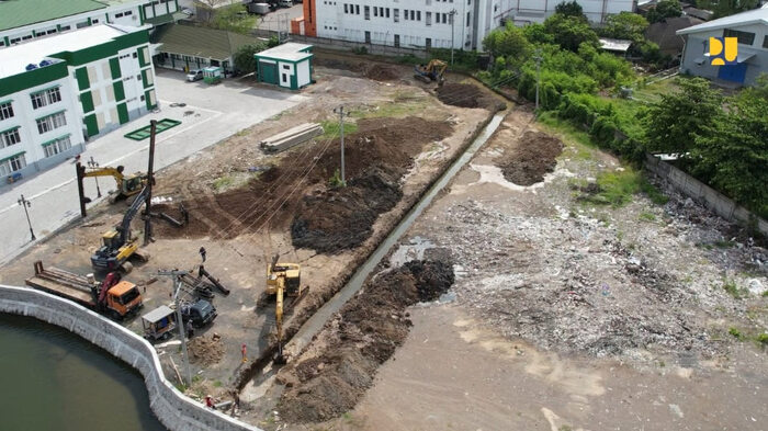 Tangani Banjir Kaligawe-Sayung, Kementerian PU Bangun Sodetan Darurat Sepanjang 227 Meter dan Tambah Kapasitas Pompa
