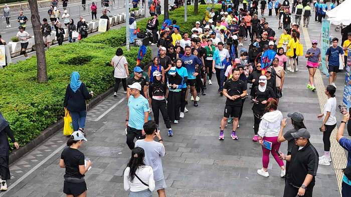 Sorak Sorai Fest Fun Run Dimulai, Bank Raya Hadirkan Rute Ikonik Nusantara