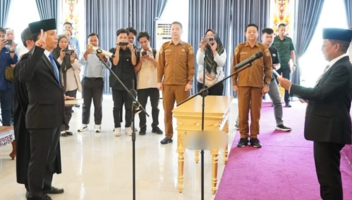 Bupati Mura Lantik Direktur Baru Perumda Danum Pomolum