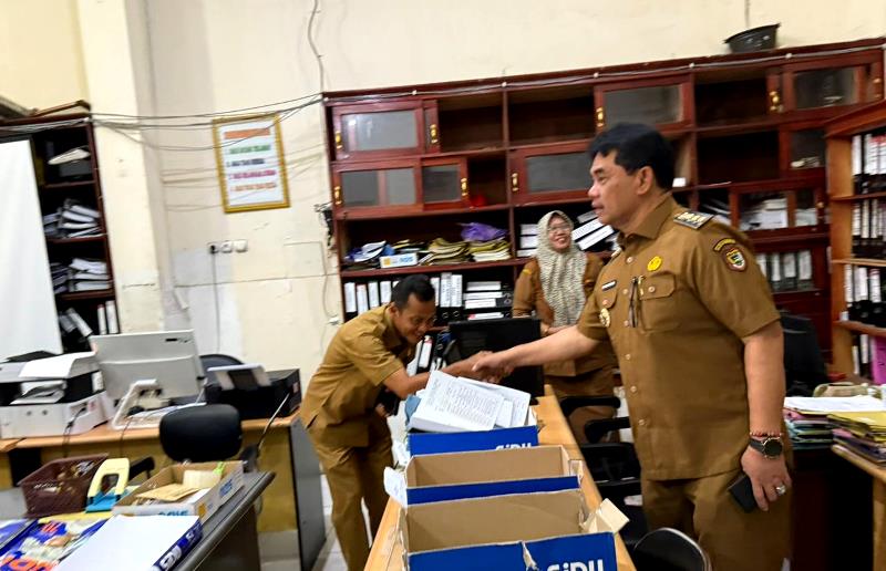 Bupati Shalahuddin Sidak BPKA, Tekankan Disiplin ASN