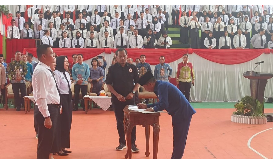 Pemkab Murung Raya Resmi Angkat 1.313 PPPK Paruh Waktu