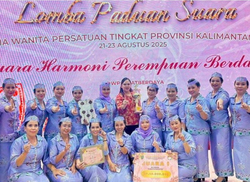 DWP Mura Juara I Paduan Suara Provinsi