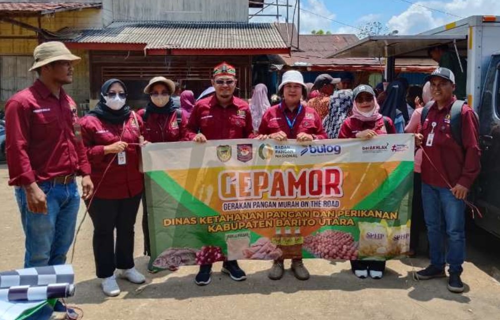 DKPP Barito Utara Gelar Gepamor On The Road di Hari Pangan Sedunia