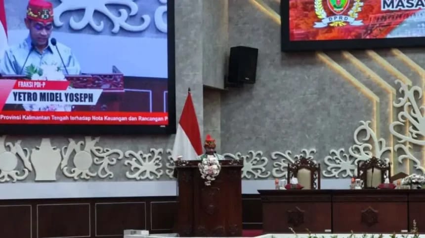 Fraksi PDIP DPRD Kalteng Soroti Defisit APBD 2026