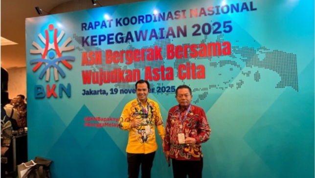 Bupati Kapuas Hadiri Rakornas BKN Tahun 2025