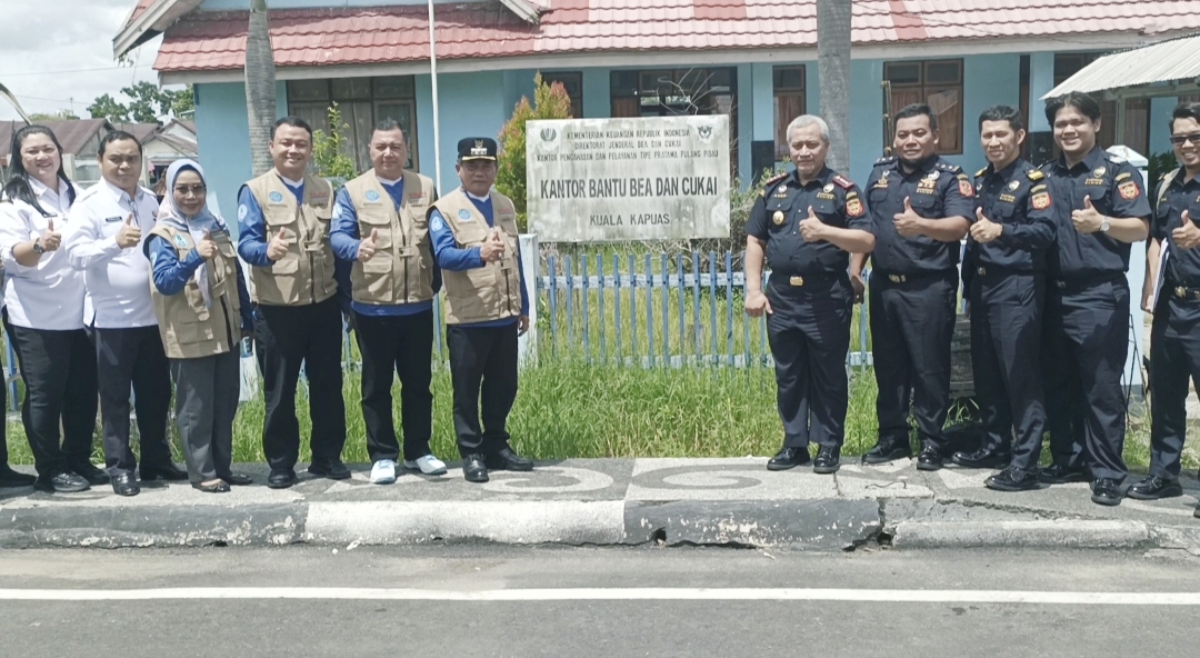 Pemkab Kapuas Terima Hibah Aset dari Bea Cukai Palangka Raya
