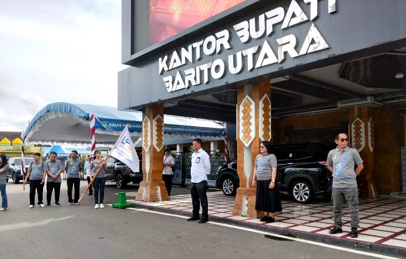 Barito Utara Lepas 195 Peserta Pesparani Katolik I, Pemerintah Optimis Ukir Prestasi di Palangka Raya