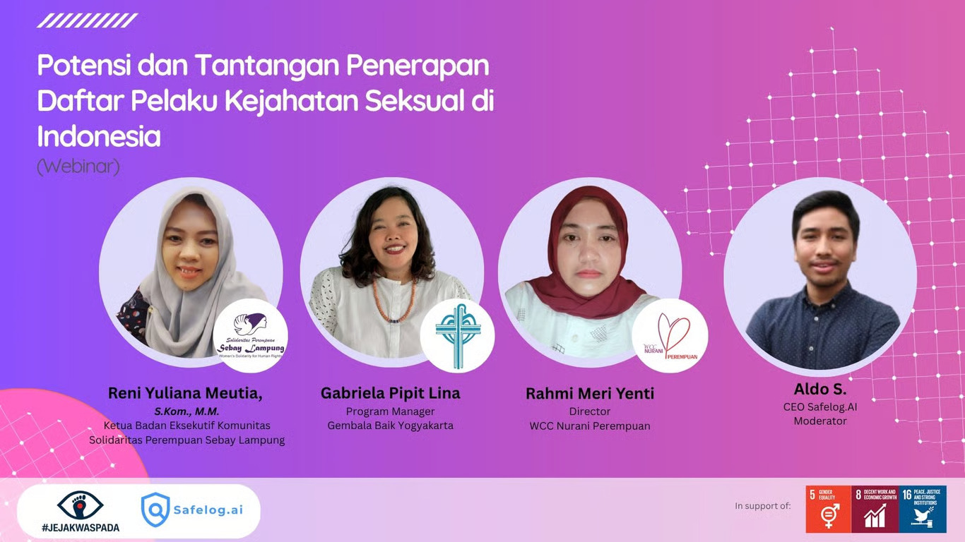 Kasus Kekerasan Seksual Meningkat 100%, Safelog AI Dirikan #JejakWaspada