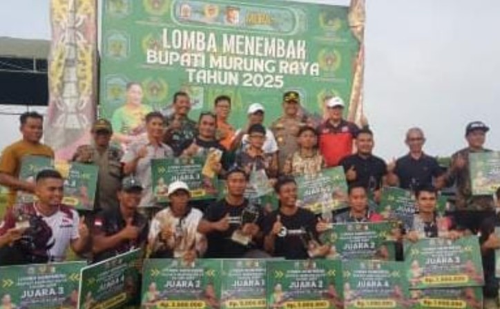 Lomba Menembak 2025 Resmi Ditutup Oleh Bupati Heriyus