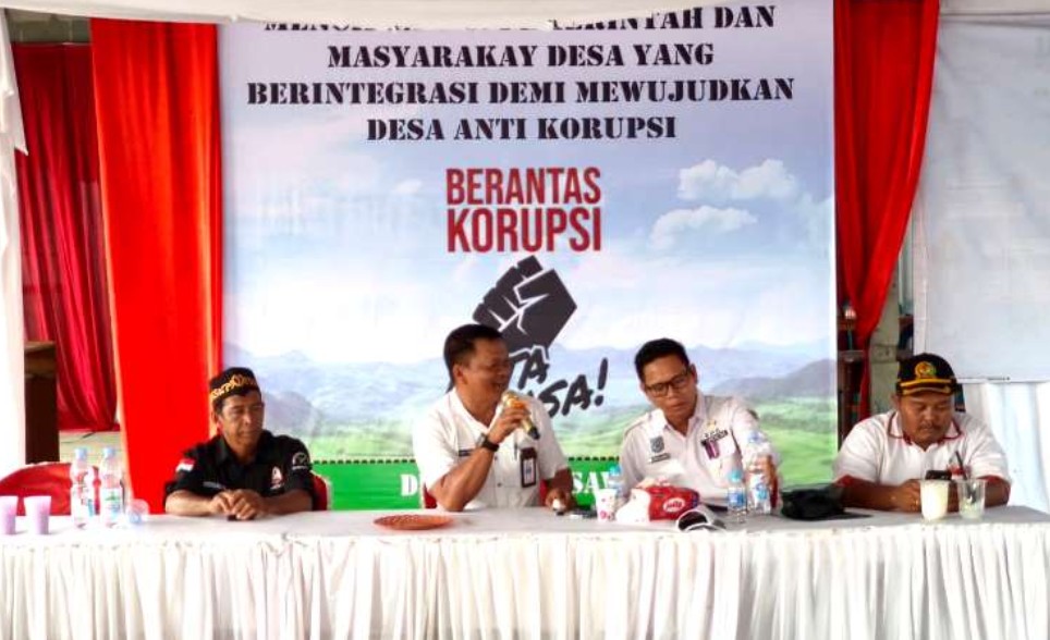 Dengan Nilai 96.50 Desa Bukit Sawit Raih Predikat Desa Antikorupsi Terbaik 2025