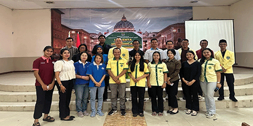 Muskomcab Pemuda Katolik Kotim, Gelar Dialog dan Silaturahmi Lintas OKP