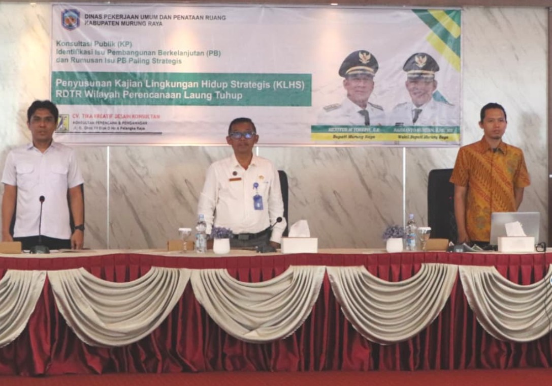 Murung Raya Susun KLHS RDTR Laung Tuhup