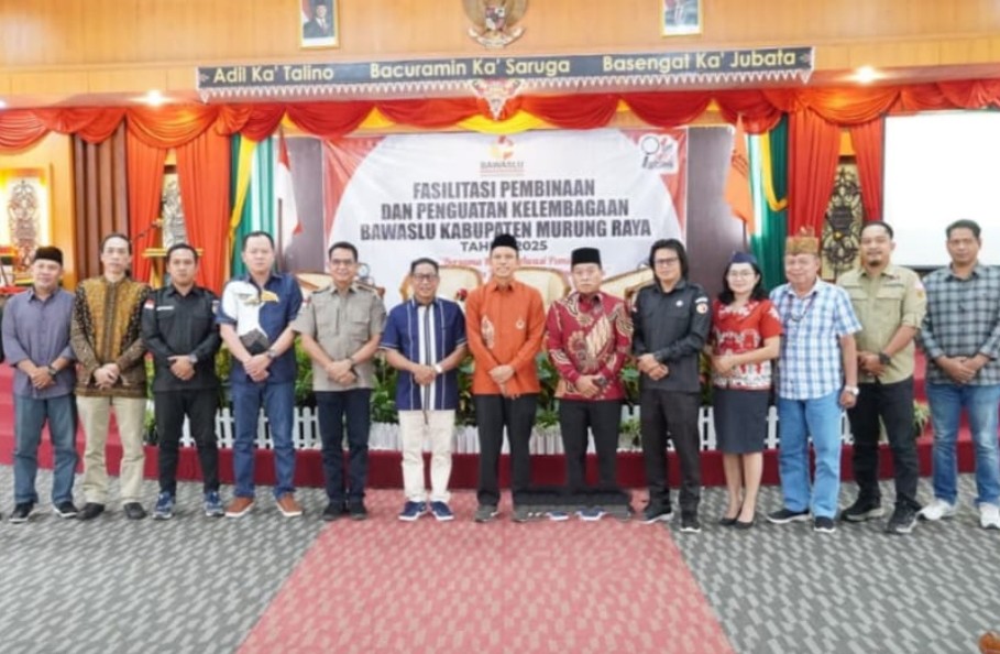 Heriyus Buka Fasilitasi Penguatan Bawaslu Mura