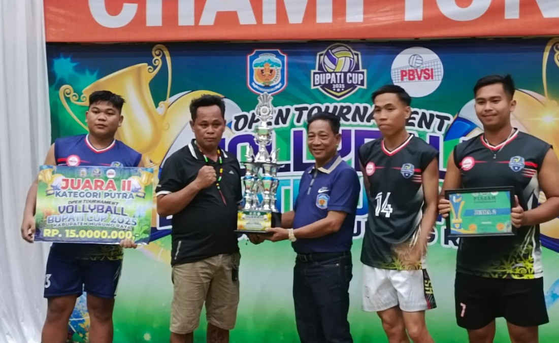 Tim Sahara Borong Gelar Juara di Bupati Cup Voli Mura 2025