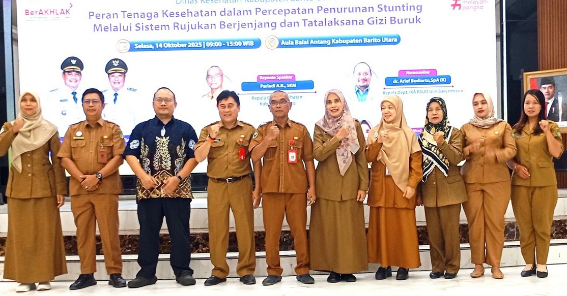 Sinergi Lintas Sektor Diperkuat, Barito Utara Targetkan Penurunan Stunting Signifikan
