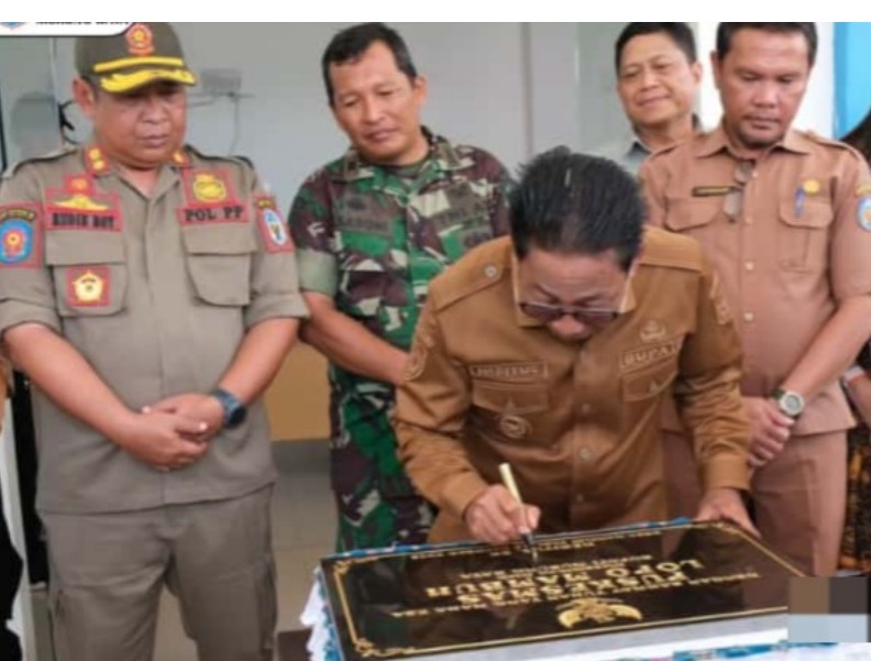 Bupati Heriyus Resmikan Puskesmas Lopo Mambuh