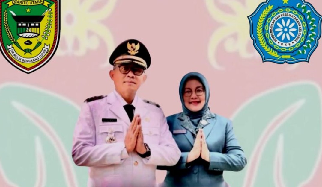 Indra Gunawan dan Istri Resmi Pamit dari Barito Utara