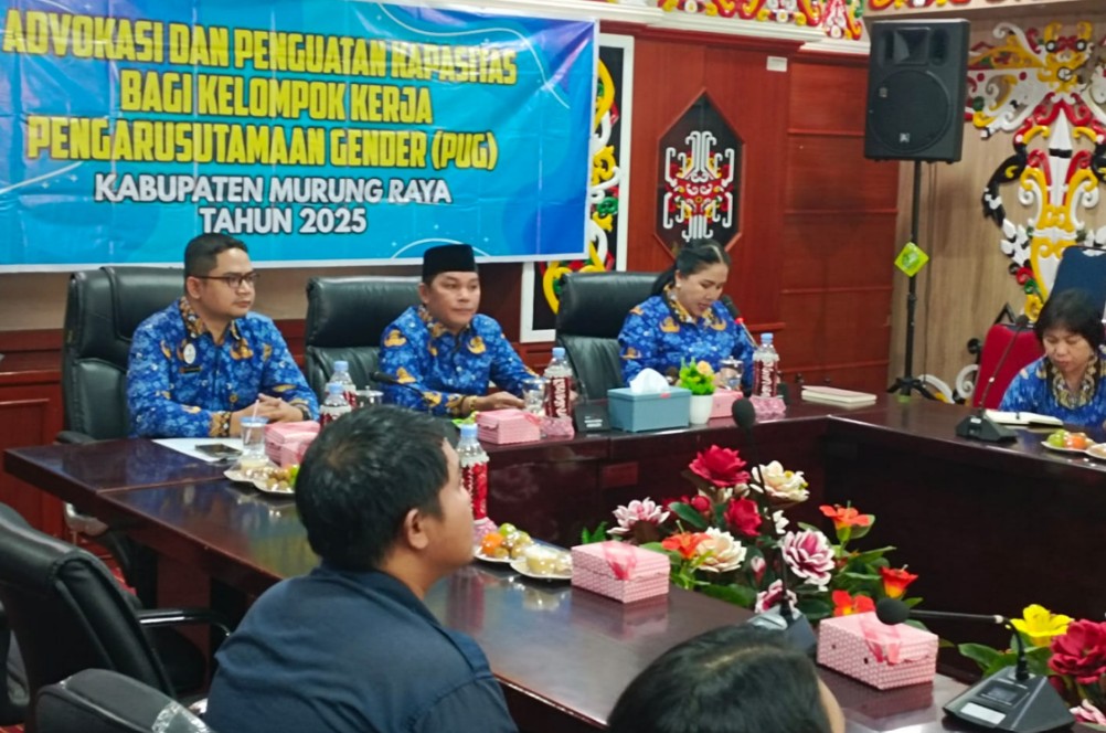 Pemkab Mura Perkuat Pokja PUG, Dorong Kesetaraan Gender Menuju Murung Raya Emas