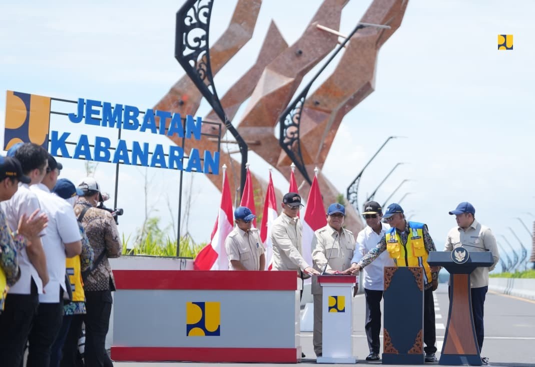 Presiden Prabowo Subianto Resmikan 5 Infrastruktur Konektivitas yang Dibangun Kementerian PU untuk Perkuat Pemerataan Pembangunan