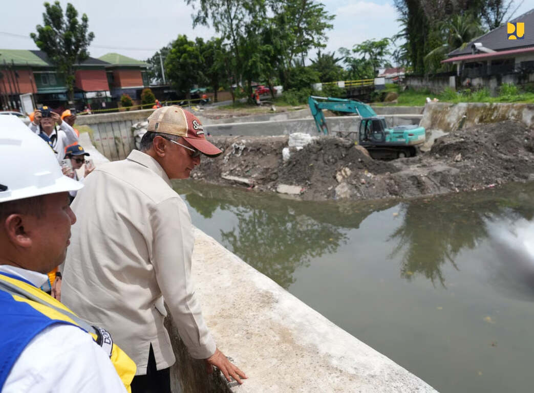 Progres Capai 98%, Pembangunan Floodway Sikambing-Belawan Ditargetkan Rampung Akhir 2025